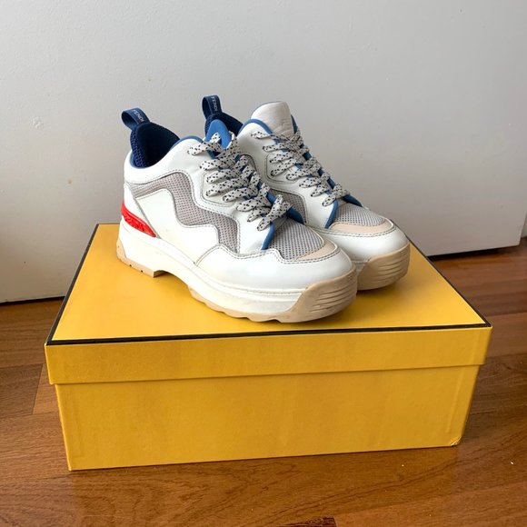 COPY - Fendi Colourblock Platform Sneakers US5.5 - Picture 3 of 7